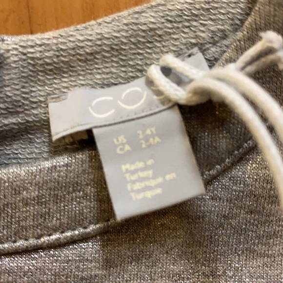 COS Girls Silver Dress in size 2-4 Years - Picture 3 of 6